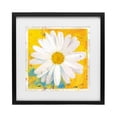 thumbnail image 1 of Stupell Industries Contemporary Violet's Daisy on Yellow Black Framed Print Under Glass, 13 x 13, by Porter Hastings, 1 of 8