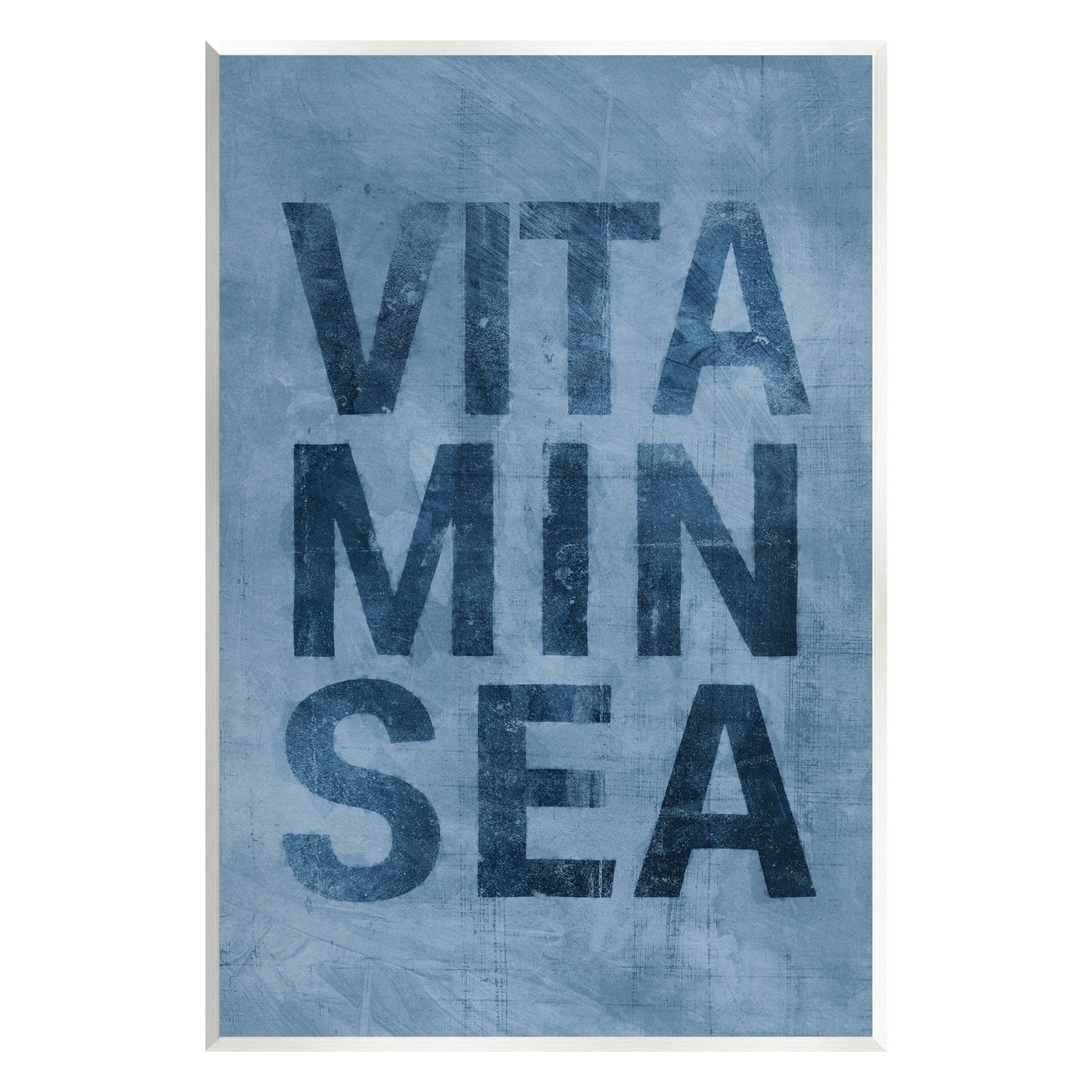 Stupell Industries Vitamin Sea Phrase Nature Painting Unframed Art Print Wall Art, 10 x 15