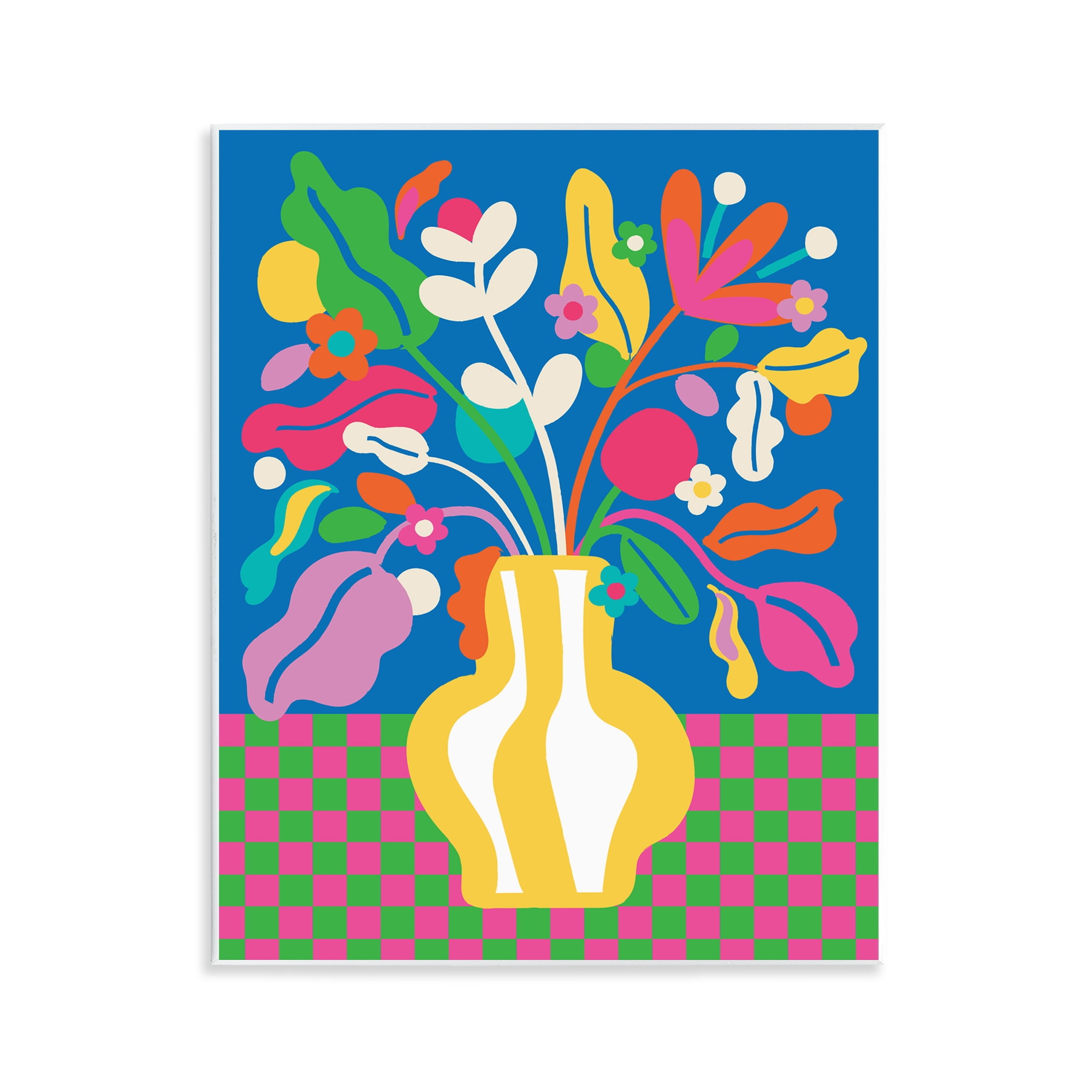 Stupell Industries Vivid Bloom Bouquet Plants & Flowers Painting Unframed Art Print Wall Art, 11 x 14