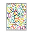 thumbnail image 1 of Stupell Industries Vivid Bold Hearts Pattern Abstract Design , 24 x 30, Design by Bronwyn Baker, 1 of 5