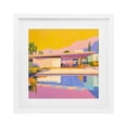 thumbnail image 1 of Stupell Industries Southwestern Vivid Case Study House White Framed Print Under Glass, 16 x 16, by Walker Noble, 1 of 8