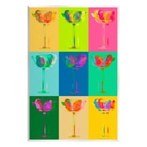 Stupell Industries Vivid Cocktail Abstraction Food & Beverage Painting Unframed Art Print Wall Art, 10 x 15