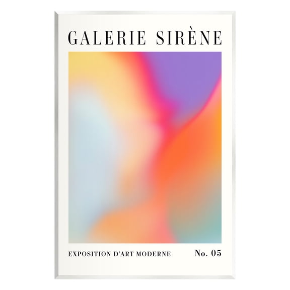 Stupell Industries Vivid Light Flare Pattern Abstract Painting Unframed Art Print Wall Art, 10 x 15