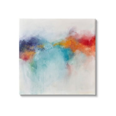 Stupell Industries Vivid Modern Bold Arrangement Painting Gallery Wrapped Canvas Print Wall Art, Design by Karen Hale