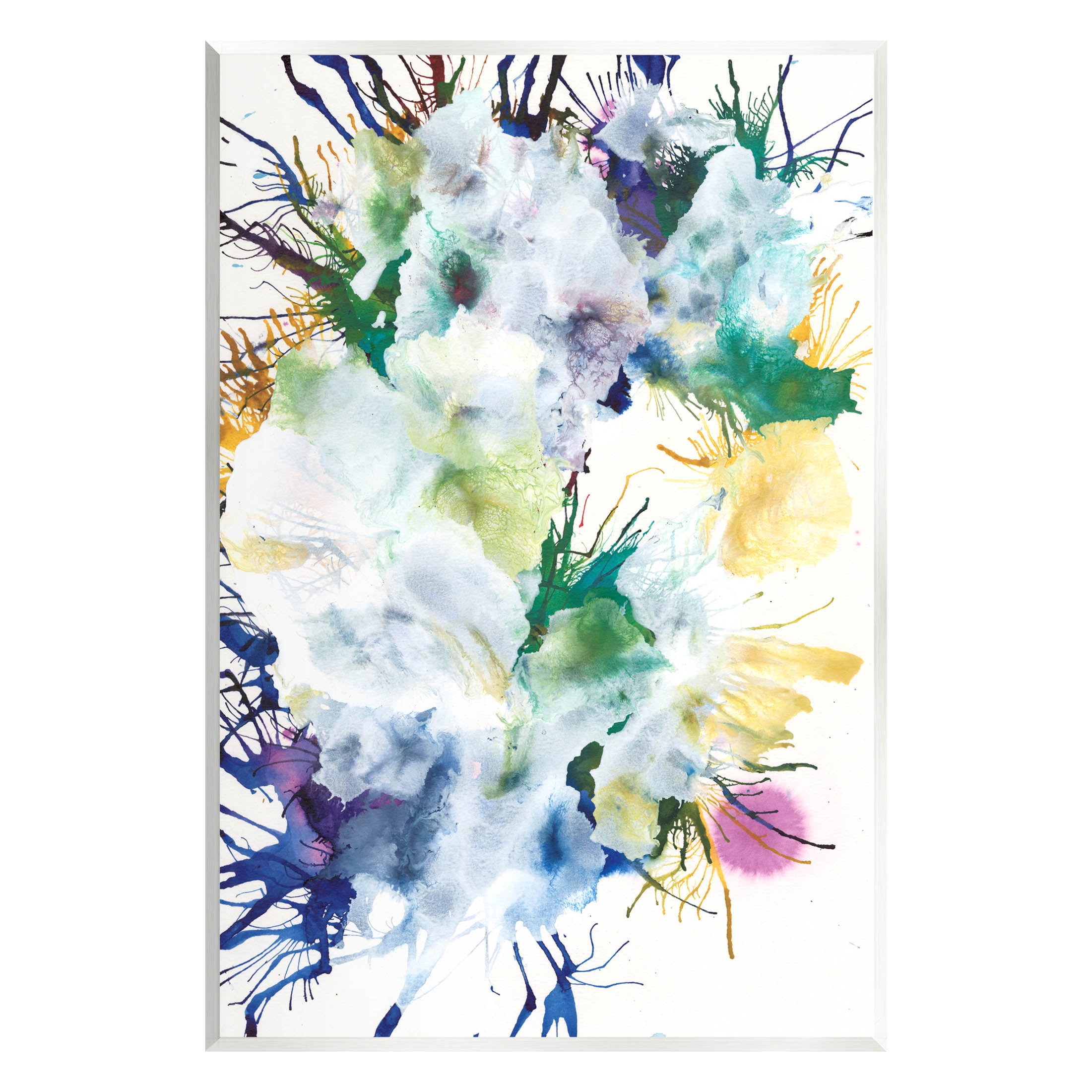 Stupell Industries Vivid Modern Chaotic Splatter Graphic Art Unframed Art Print Wall Art, Design by Jodi Fuchs