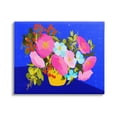 thumbnail image 1 of Stupell Industries Vivid Pink & Blue Bouquet Botanical & Floral Painting Gallery Wrapped Canvas Art Print Wall Art, 20 x 16, 1 of 8