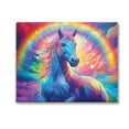 thumbnail image 1 of Stupell Industries Vivid Rainbow Horse Animals & Insects Painting Gallery Wrapped Canvas Art Print Wall Art, 20 x 16, 1 of 8