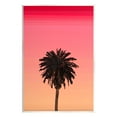 thumbnail image 1 of Stupell Industries Vivid Red Sky Palm Tree Silhouette Coastal Painting Unframed Art Print Wall Art, 1 of 6