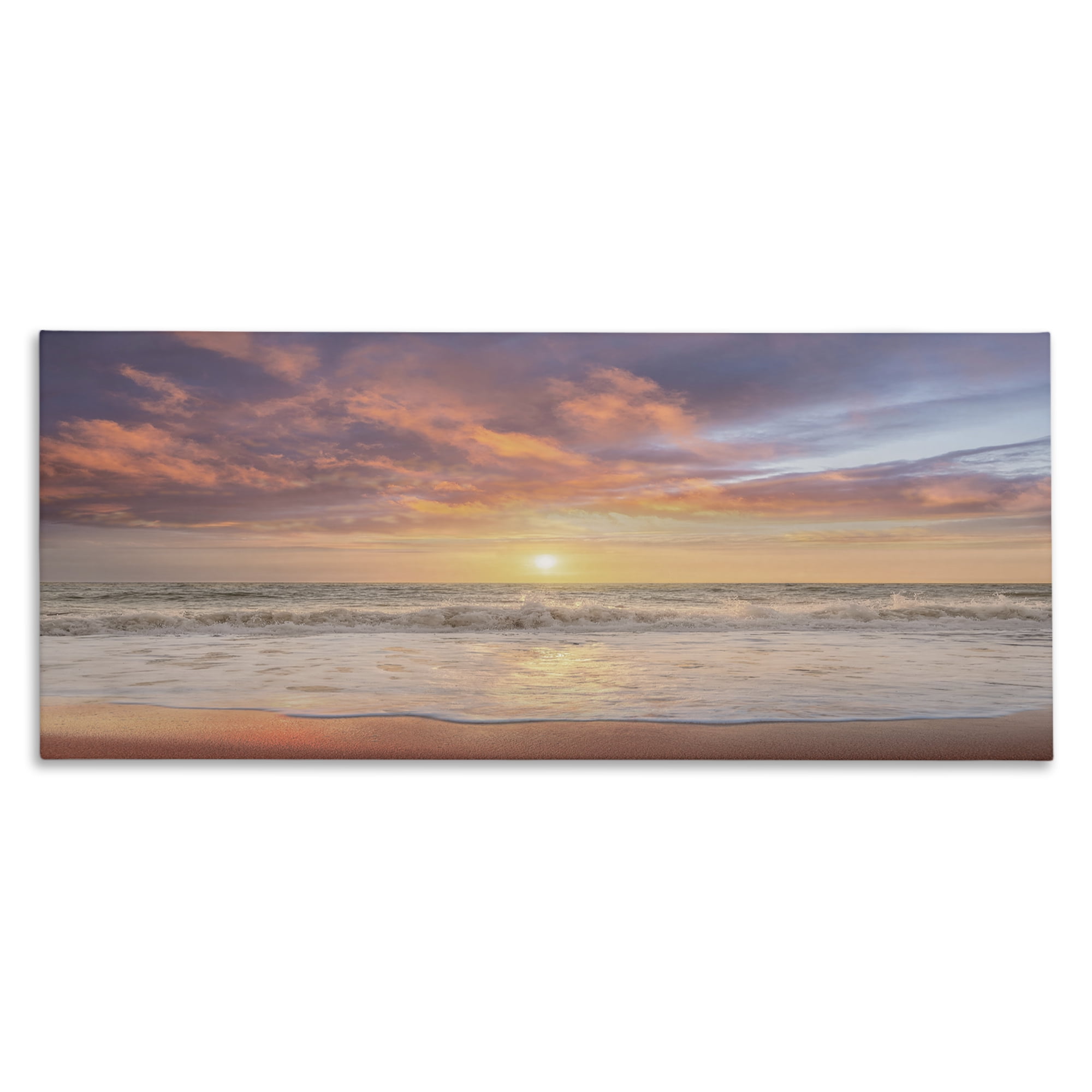 Stupell Industries Vivid Sunset Panorama Canvas Wall Art, design by Mike Caliascibetta