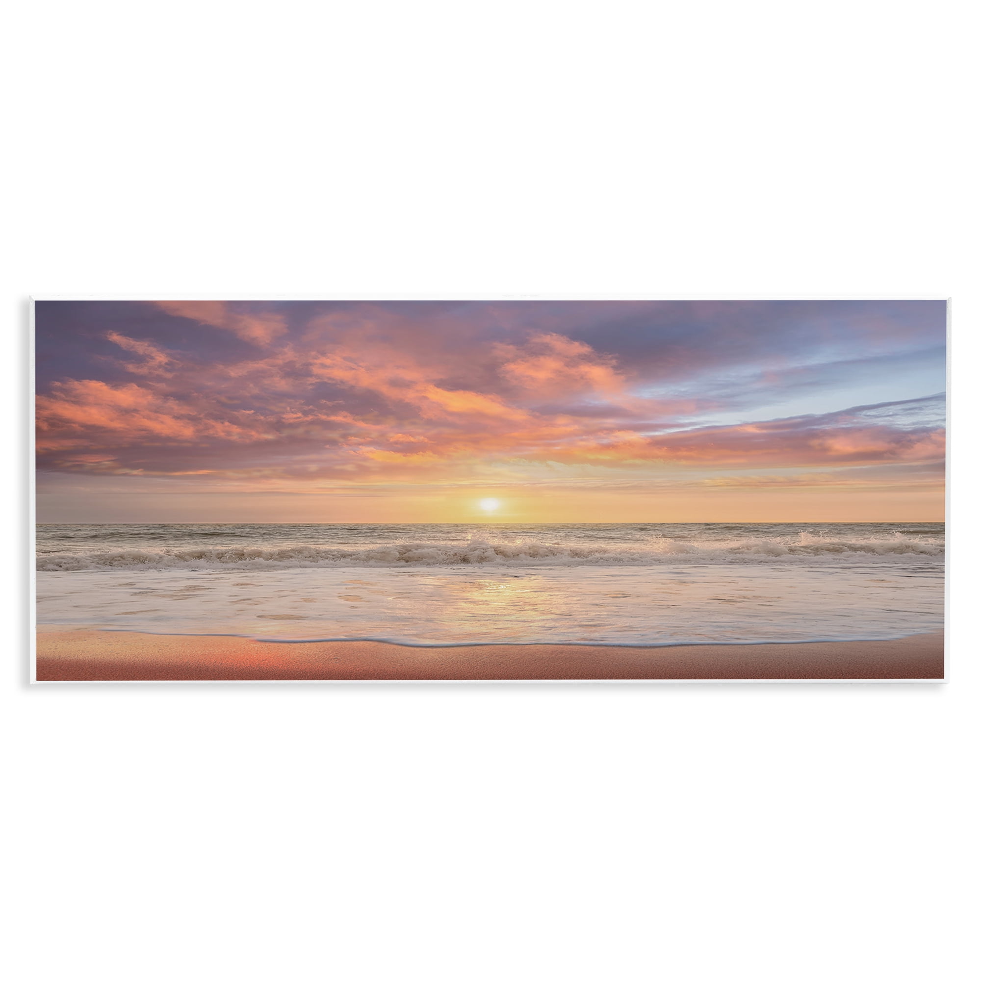 Stupell Industries Vivid Sunset Panorama Wall Plaque Art, design by Mike Caliascibetta
