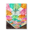thumbnail image 1 of Stupell Industries Vivid Umbrellas Overhead Graphic Art Gallery Wrapped Canvas Print Wall Art, Design by Ziwei Li, 1 of 7