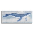 thumbnail image 1 of Stupell Industries Voice Of The Sea Inspirational Ocean Lover Whale Quote Graphic Art Gallery Wrapped Canvas Print Wall Art, Design by Katie Swatland, 1 of 1