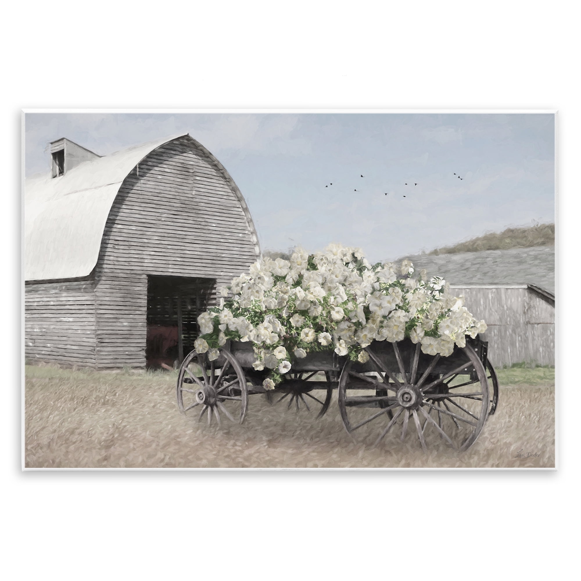 Stupell Industries Wagon Full of Sunshine Wall Plaque Art, design by Lori Deiter