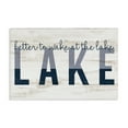 thumbnail image 1 of Stupell Industries Wake at Lake Rustic Text & Numbers Painting Wrapped Canvas Art Print Wall Art, 45 x 30, 1 of 8