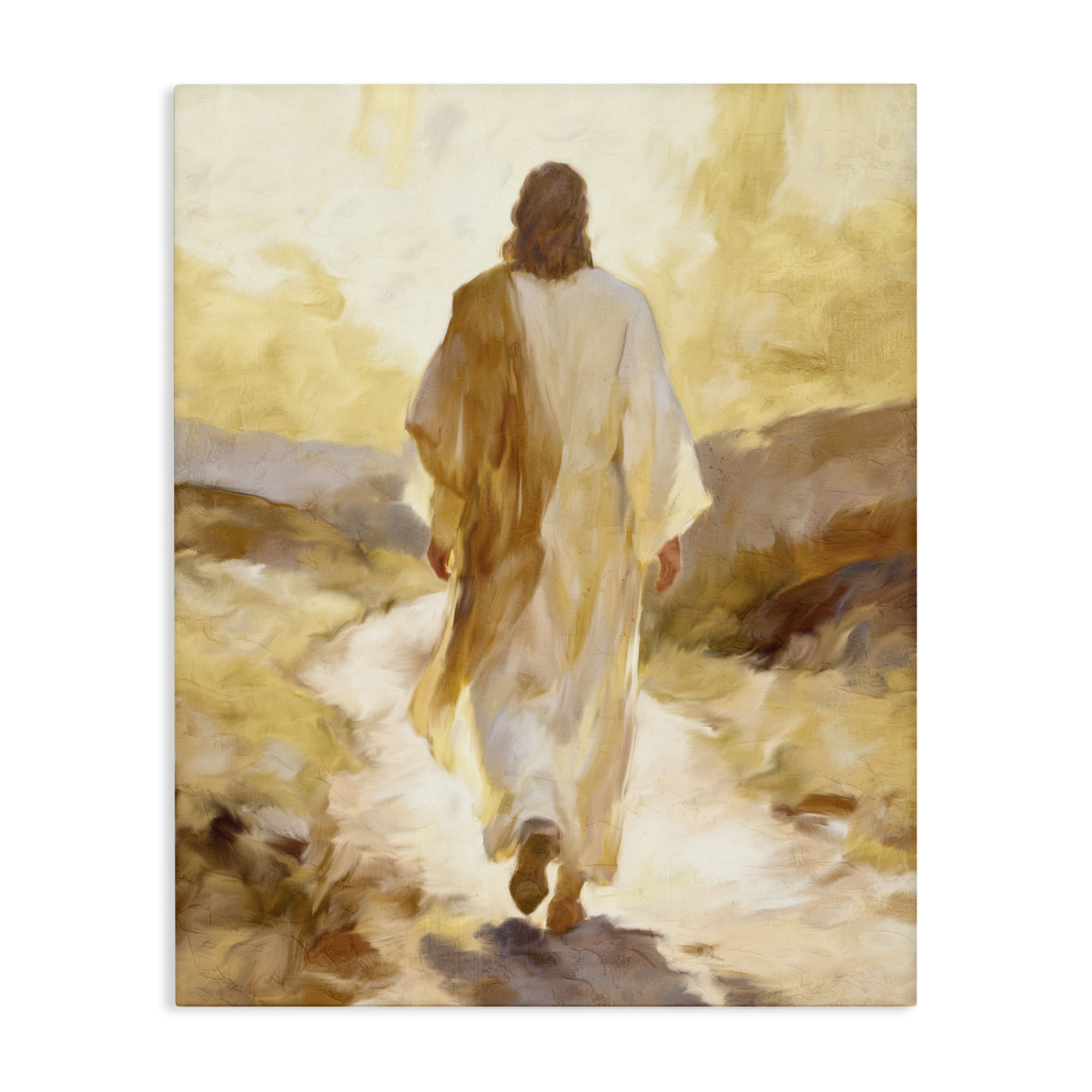 Stupell Industries Walk By Faith Sunset Canvas Wall Art, design by Kim Allen