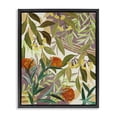 thumbnail image 1 of Stupell Industries Bohemian Walk With Me Blooms Black Floating Frame Canvas Art, 17 x 21, by Dani Heyward, 1 of 8