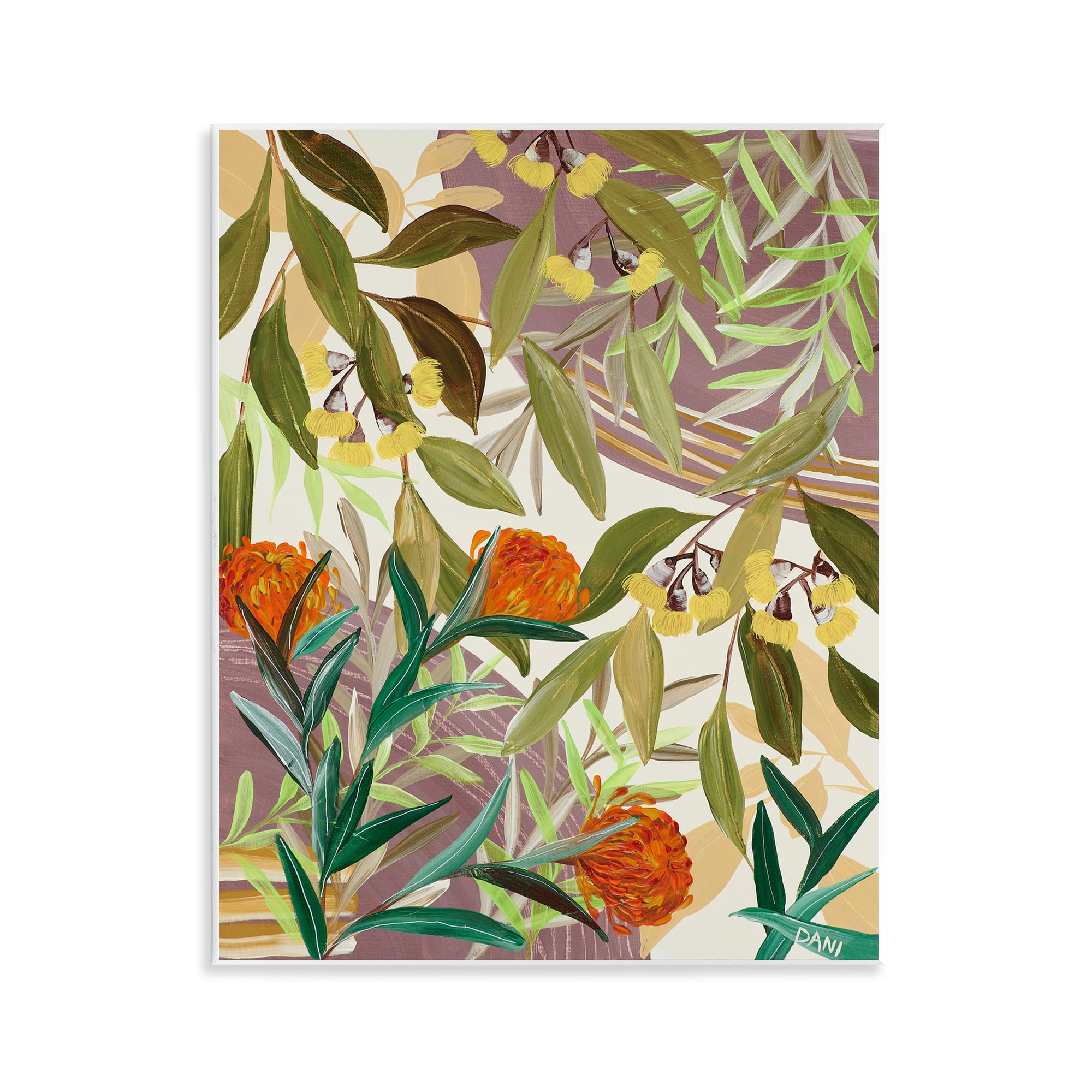 Stupell Industries Walk With Me Blooms Wall Plaque Art, design by Dani Heyward