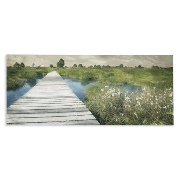 Stupell Industries Walkway On The Marsh Canvas Wall Art, design by Milli Villa