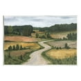 thumbnail image 1 of Stupell Industries Waning Rural Rode Landscape Painting Unframed Art Print Wall Art, 19 x 13, 1 of 7