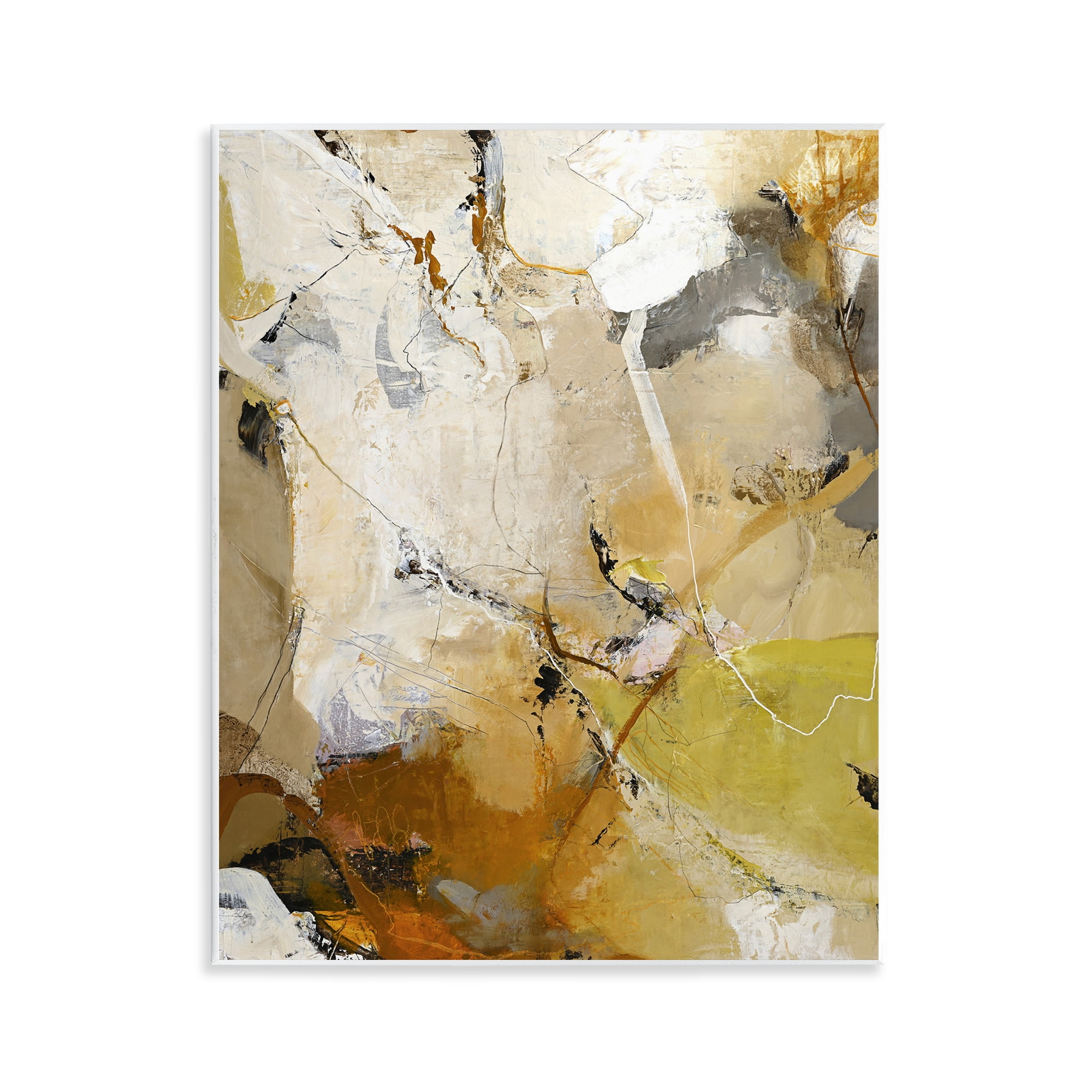 Stupell Industries Warm Earth Tones In Motion Wall Plaque Art, design by Design Fabrikken