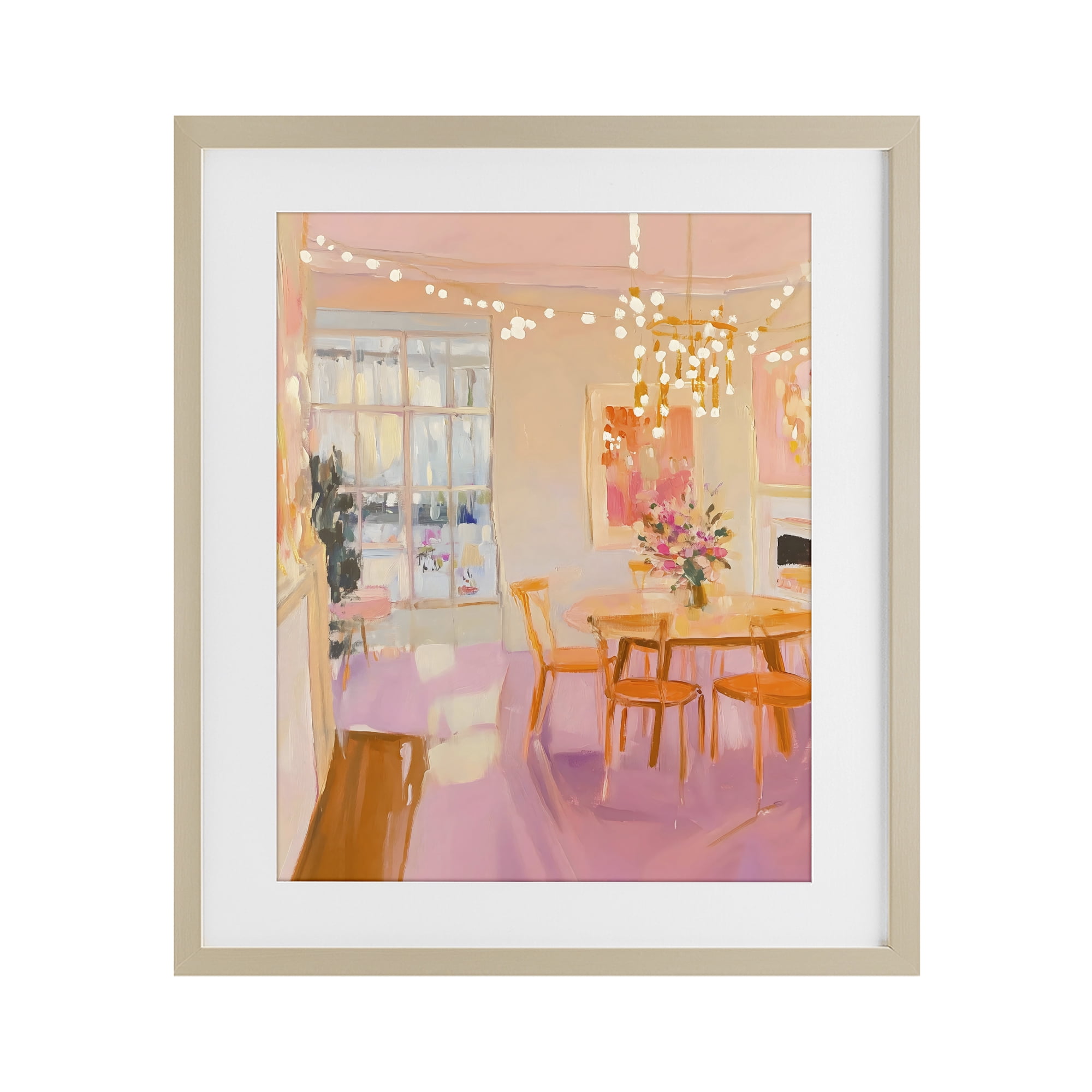 Stupell Industries Warm & Inviting Dining Room Birch Framed Print Under Glass, design by The Prints Vibe