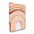 thumbnail image 1 of Stupell Industries Warm Red Shades of Abstract Arches Watercolor Painting Canvas Wall Art Design by Victoria Borges, 16" x 20", 1 of 5
