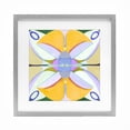 thumbnail image 1 of Stupell Industries Mid-Century Warm Revival Kaleidoscope Gray Framed Print Under Glass, 16 x 16, by Melissa Wang, 1 of 8