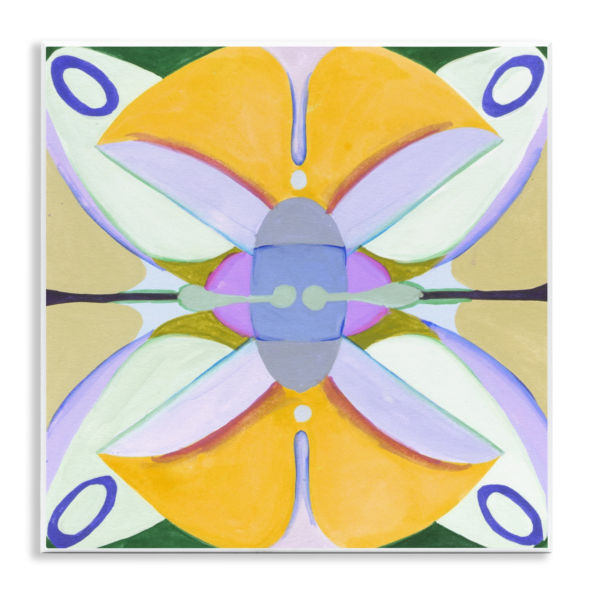 Stupell Industries Warm Revival Kaleidoscope Wall Plaque Art, design by Melissa Wang