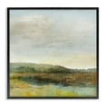 thumbnail image 1 of Stupell Industries Warm Summer Meadow Hills Landscape & Nature Painting Black Framed Art Print Wall Art, 12 x 12, 1 of 2