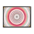 thumbnail image 1 of Stupell Industries Warm Tone Abstract Layered Shapes Circular Rings Black Framed, 16 x 20, Design by Danhui Nai, 1 of 5
