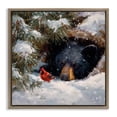 thumbnail image 1 of Stupell Industries Farmhouse Warm Watch From The Den Brown Floating Frame Canvas Art, 25 x 25, by Tina LeCour, 1 of 8