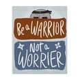 thumbnail image 1 of Stupell Industries Eclectic Warrior Not Worrier Canvas Art, 16 x 20, by Connie Summers, 1 of 8