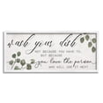 thumbnail image 1 of Stupell Industries Wash Your Dish Motivational Kitchen Phrase Green Plants, 30 x 13, Design by Daphne Polselli, 1 of 5