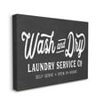 thumbnail image 1 of Stupell Industries Wash and Dry Laundry Service Co. Vintage Store Typography, 16 x 20, Designed by Lettered and Lined, 1 of 6