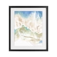 thumbnail image 1 of Stupell Industries Contemporary Washed Away Tide Abstract Black Framed Print Under Glass, 13 x 16, by Jesse Keith, 1 of 8