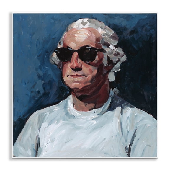 Washington with Shades Wall Plaque Art, 12 x 12, Made In USA