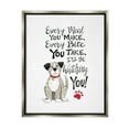thumbnail image 1 of Stupell Industries Watching You Funny Dog Animals & Insects Painting Gray Floater Framed Art Print Wall Art, 25 x 31, 1 of 10