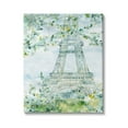 thumbnail image 1 of Stupell Industries Watercolor Eiffel Tower Painting Soft Green Leaf Trees, 36 x 48,Design by Carol Robinson, 1 of 5