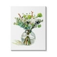 thumbnail image 1 of Stupell Industries Watercolor Foliage Bouquet Soft White Floral Glass Jar, 30 x 40, Design by Melissa Wang, 1 of 6