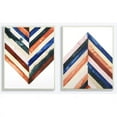 thumbnail image 1 of Stupell Industries Watercolor Layered Shapes 2pc Wall Plaque Art Set, 1 of 5