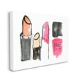thumbnail image 1 of Stupell Industries Watercolor Pink Cosmetics Abstract Fashion Still Life Canvas Wall Art, 36 x 48, Design by Jennifer Paxton Parker, 1 of 6