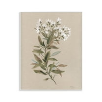 Stupell Industries Watercolor Wildflower Sprig Botanical & Floral Painting Unframed Art Print Wall Art, 11 x 14