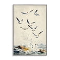 thumbnail image 1 of Stupell Industries Tropical Waves of Seagulls over Rocks Gray Framed Giclee Art, 12 x 18, by Creative Studio, 1 of 8