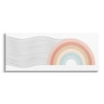 thumbnail image 1 of Stupell Industries Wavy Rainbow Pattern Nature Painting Gallery Wrapped Canvas Print Wall Art, 30 x 13, 1 of 7
