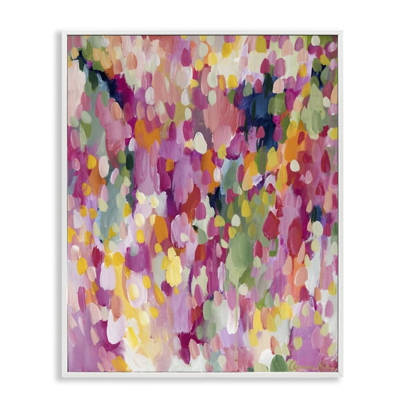 Stupell Industries Way You Make Me Feel White Framed Giclee Art design by Amira Rahim, 20 x 16