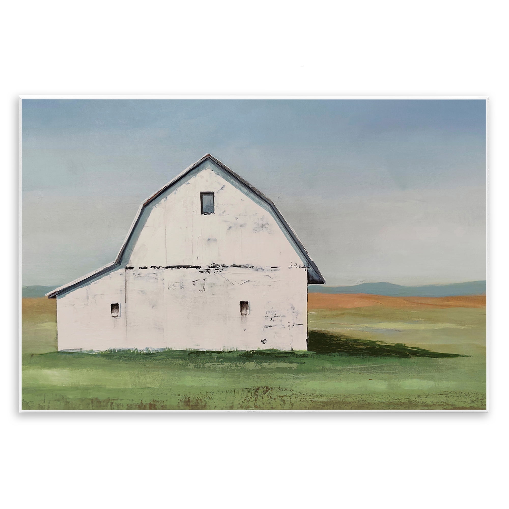Stupell Industries Weathered and Wise Barn Wall Plaque Art, design by Max Maxx
