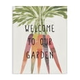 thumbnail image 1 of Stupell Industries Welcome Garden with Carrots Food & Beverage Painting Wrapped Canvas Art Print Wall Art, 16 x 20, 1 of 8