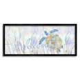 thumbnail image 1 of Stupell Industries Welcome Greeting Blue Tropical Sea Tortoise Waters , 24 x 10,Design by Ziwei Li, 1 of 5