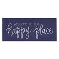 thumbnail image 1 of Stupell Industries Rustic Lodge Welcome Happy Place Canvas Art, 48 x 20, by Imperfect Dust, 1 of 8