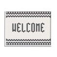 thumbnail image 1 of Stupell Industries Welcome Phrase CafÃ© Bistro Tile Geometric Pattern, 16 x 20, Designed by Caroline Alfreds, 1 of 6
